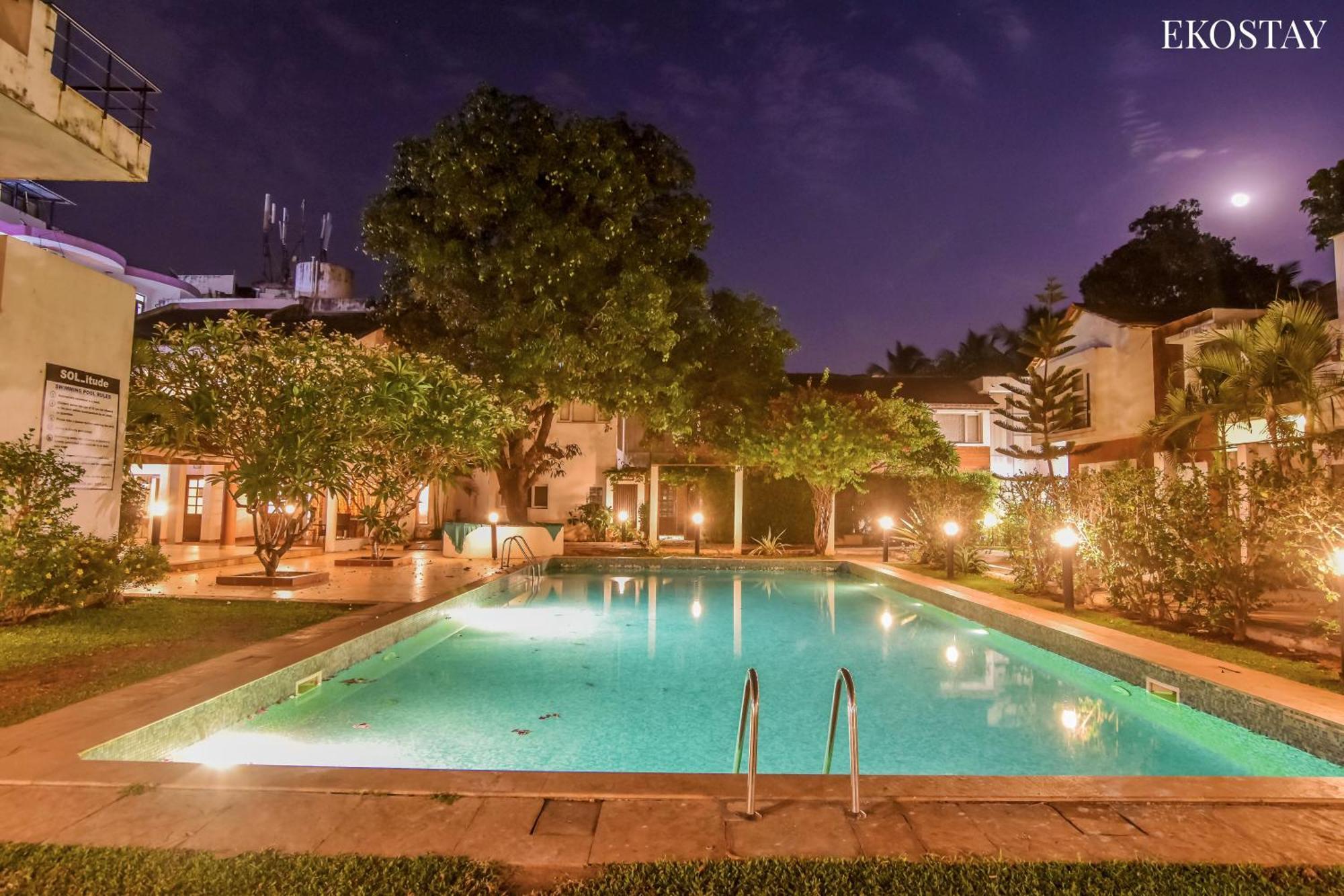 Eko Stay - Green Door Apartment Candolim Exterior foto